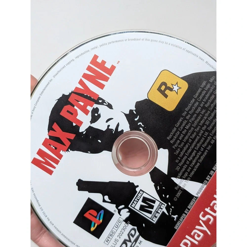 Max Payne PlayStation 2 PS2 DISC ONLY TESTED WORKING‎